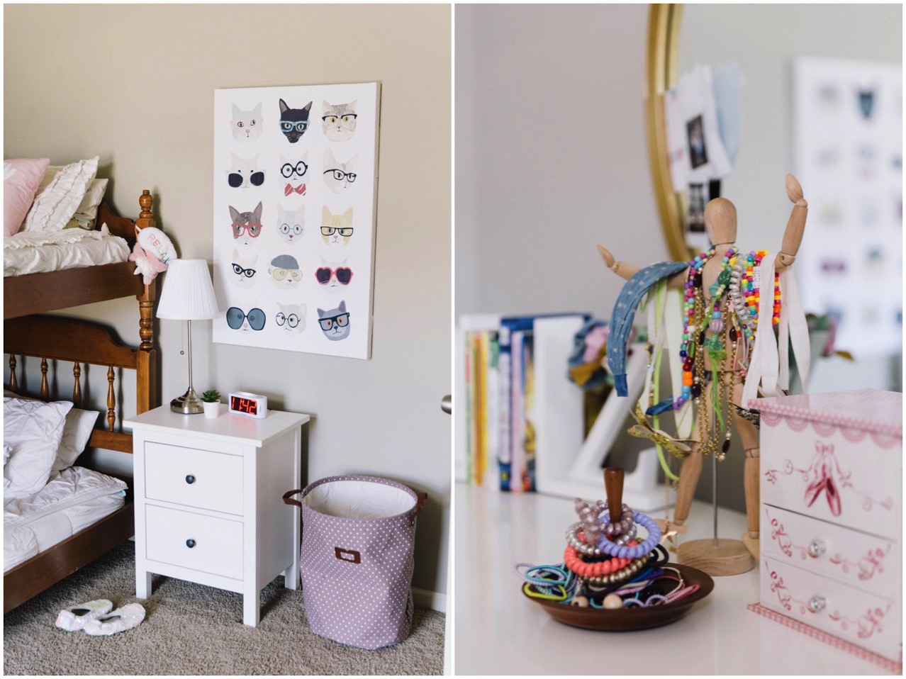 Shared Girls Room Cat Canvas.jpg Shared Girls Room Cat Canvas